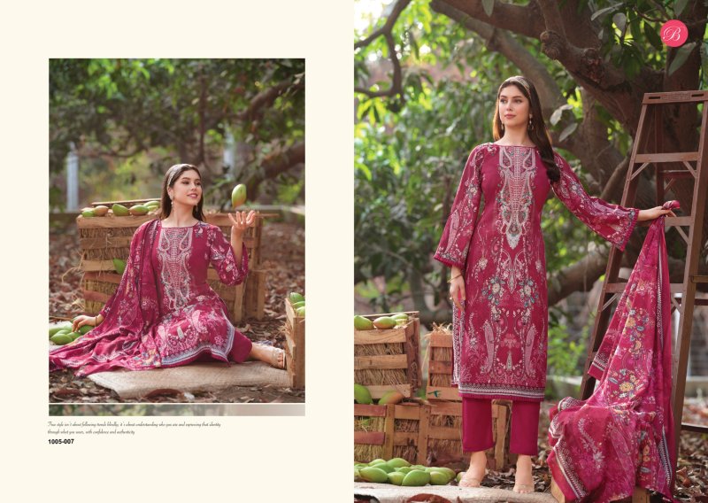 Riwayat Vol 20 By Belliza Viscose Rayon Dress Material
